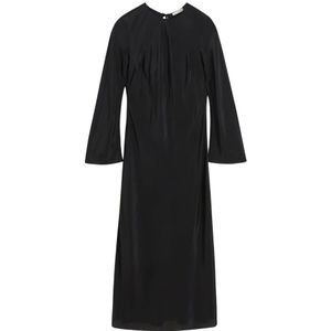 By Malene Birger, Dames, Jurken, Zwart, Maat: M Zijde,