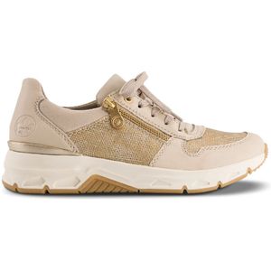 Rieker, Dames, Schoenen, Beige, Maat: 42 EU Leer,