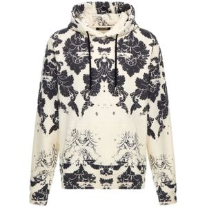 Roberto Cavalli, Heren, Sweatshirts & Hoodies, Veelkleurig, Maat: S Katoen,