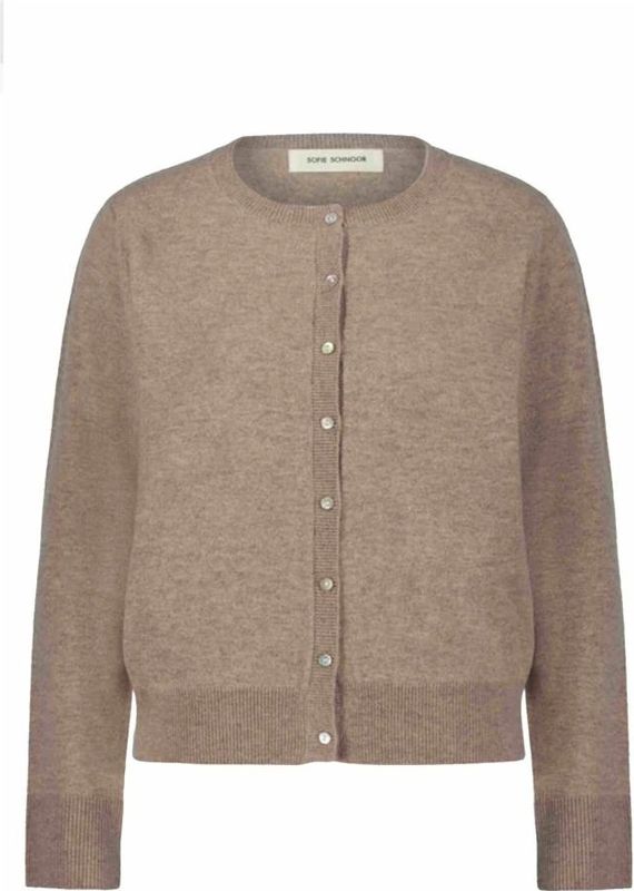Sofie Schnoor Wollen Vest Bruin