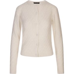 Fabiana Filippi, Dames, Truien, Wit, Maat: 2XS Zijde,