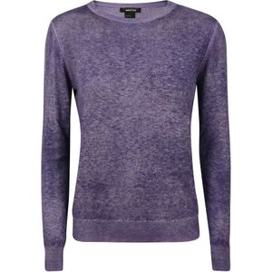 Avant Toi, Dames, Truien, Paars, Maat: M Wol,