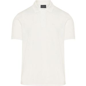 Emporio Armani, Heren, Tops, Wit, Maat: 2XL Katoen,