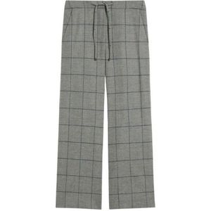 Max Mara Studio, Dames, Broeken, Grijs, Maat: S Zijde,