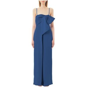 Liu Jo, Dames, Jumpsuits & Playsuits, Blauw, Maat: S