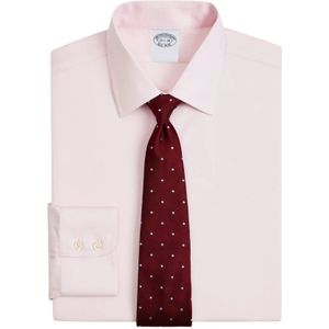 Brooks Brothers, Heren, Overhemden, Roze, Maat: 4XL Katoen,