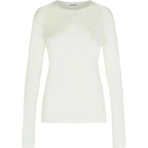 Jil Sander, Dames, Tops, Wit, Maat: L