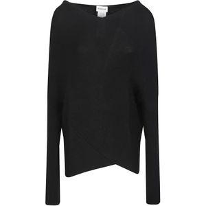 P.a.r.o.s.h., Dames, Truien, Zwart, Maat: L Wol,