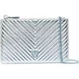 Pinko Clutches , Blue , Dames , Maat: ONE Size
