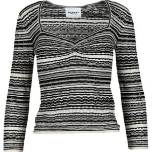 Marant étoile, Dames, Truien, Zwart, Maat: S Katoen,