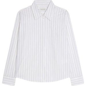 Dries Van Noten, Dames, Blouses & Shirts, Wit, Maat: M Katoen,