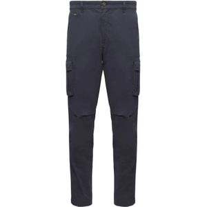 Aeronautica Militare, Heren, Broeken, Blauw, Maat: S Katoen,