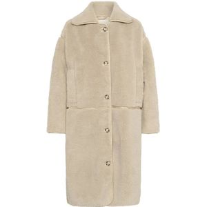 Soaked in Luxury, Dames, Mantels, Beige, Maat: M Poliester,