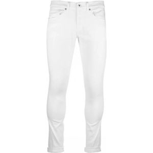 Dondup, Heren, Jeans, Wit, Maat: W35 Katoen,