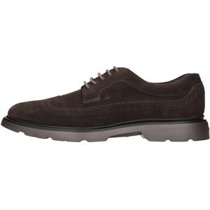 Hogan Platte schoenen Bruin , Brown , Heren , Maat: 45 EU