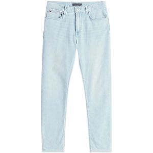 Tommy Hilfiger - Herenjeans - Blauw - Katoenmix met Stretch - 5-Pocketdesign
