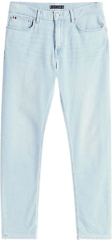 Tommy Hilfiger - Herenjeans - Blauw - Katoenmix met Stretch - 5-Pocketdesign