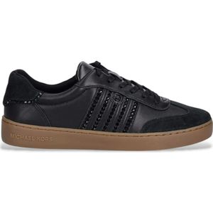 Michael Kors - Scotty Sneaker - Zwart - Low-top - Leer en Suède