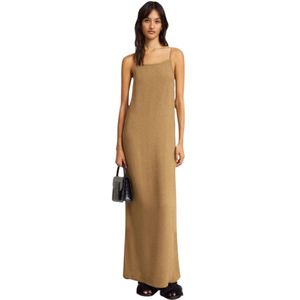 By Malene Birger, Dames, Jurken, Bruin, Maat: M