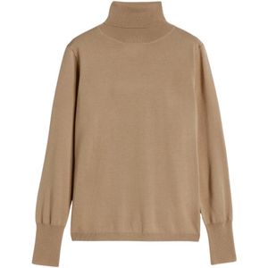 Aspesi, Dames, Truien, Bruin, Maat: S Wol,