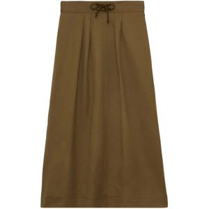 Ines de la Fressange Paris, Dames, Rokken, Groen, Maat: 2XS Katoen,