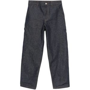 A.p.c., Heren, Jeans, Blauw, Maat: S Denim,