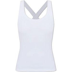 The Upside, Dames, Tops, Wit, Maat: S Polyamide,