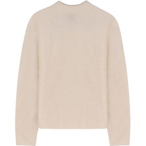 BOSS - Gebreide Trui - Wolmix met Kasjmier - Hoge Hals