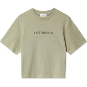 Axel Arigato, Dames, Tops, Groen, Maat: S Katoen,