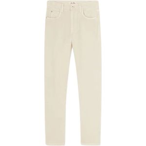 Loro Piana, Heren, Jeans, Beige, Maat: W32 Kasjmier,