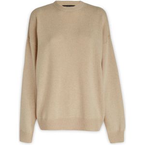 Balenciaga, Dames, Truien, Beige, Maat: M