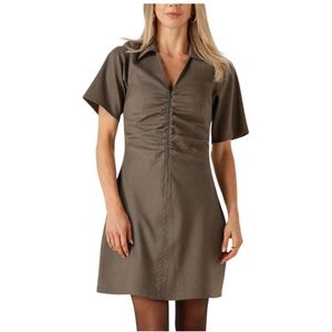 Modström, Dames, Jurken, Bruin, Maat: S Wol,