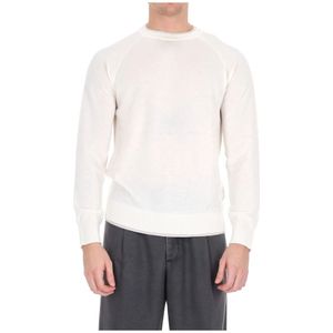 Eleventy, Heren, Truien, Beige, Maat: S Wol,