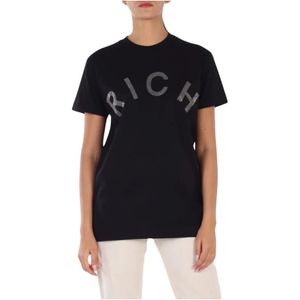 John Richmond, Dames, Tops, Zwart, Maat: S Katoen,