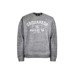 Dsquared2 Sweatshirts , Gray , Heren , Maat: 2XL