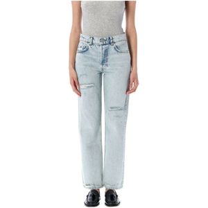 Anine Bing, Dames, Jeans, Blauw, Maat: W28 Katoen,