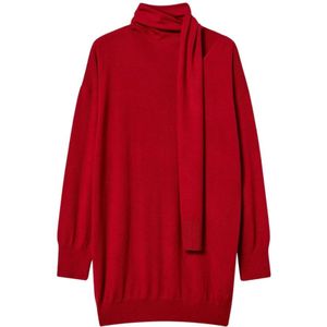 Twinset, Dames, Jurken, Rood, Maat: S