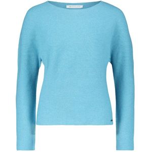 Betty & Co, Dames, Truien, Blauw, Maat: S Leer,