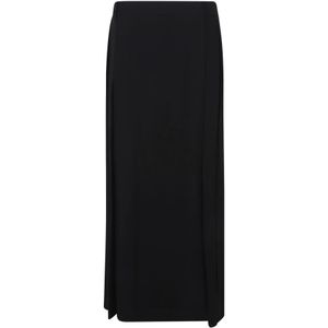 TotêMe, Dames, Rokken, Zwart, Maat: L Leer,