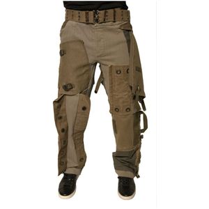 Dolce & Gabbana, Heren, Broeken, Beige, Maat: M Katoen,