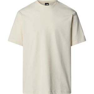 The North Face, Heren, Tops, Beige, Maat: XS Katoen,