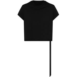 Rick Owens, Dames, Tops, Zwart, Maat: S Katoen,