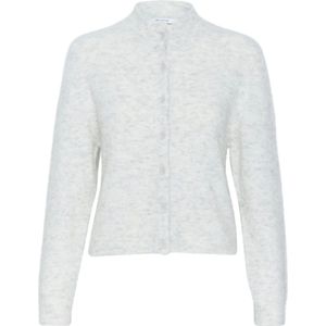 Gestuz, Dames, Truien, Grijs, Maat: L Wol,