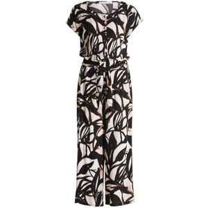 Betty & Co - Jumpsuit - Zwart - U-boot Halslijn