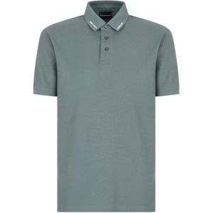 Emporio Armani, Heren, Tops, Groen, Maat: S
