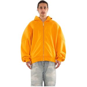 Pdf, Heren, Sweatshirts & Hoodies, Geel, Maat: L