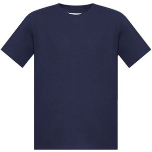 Maison Margiela, Heren, Tops, Blauw, Maat: S Katoen,