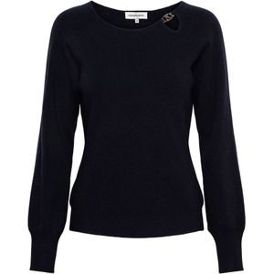 &Co Woman, Dames, Truien, Blauw, Maat: XL Viscose,