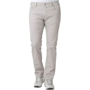 Jacob Cohën, Heren, Broeken, Beige, Maat: W29 Katoen,