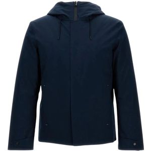 Woolrich, Heren, Jassen, Blauw, Maat: M Wol,